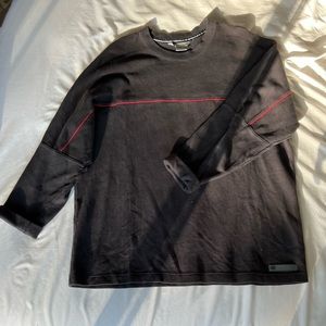 Ribbed Nike oversized crew neck